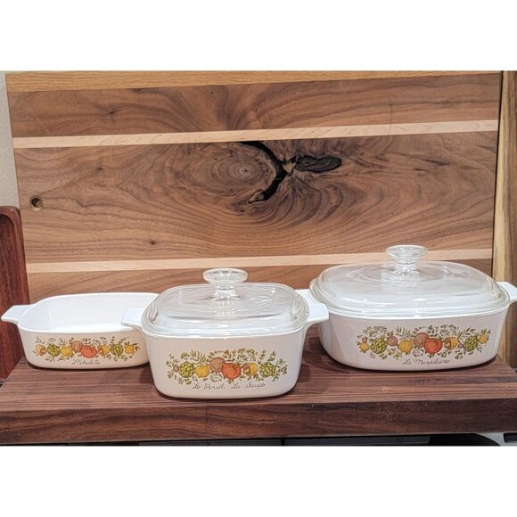 Vintage CorningWare Dishes